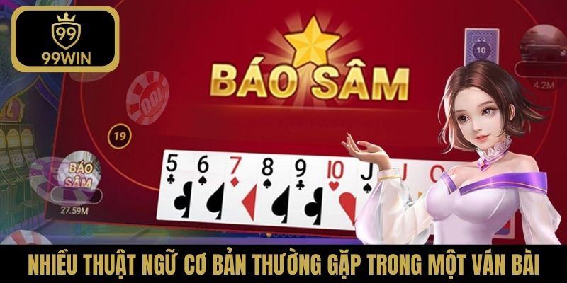 Nhiều thuật ngữ cơ bản thường gặp trong một ván bài Sâm Lốc