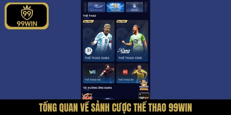 Tổng quan về sảnh cược thể thao 99WIN