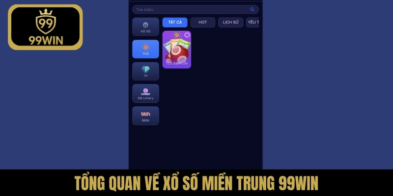 Tổng quan về xổ số miền Trung 99WIN